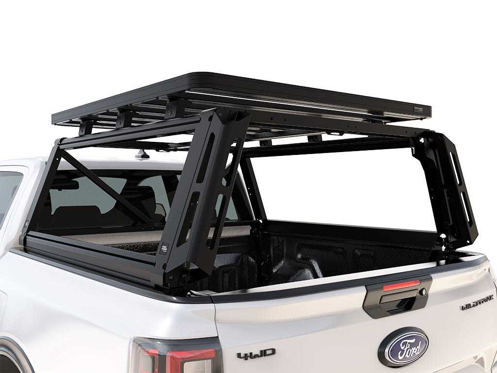 Ford Ranger T6.2 Wildtrak/Raptor Double Cab (2022-Current) Pro Bed Rack Kit - FRONT RUNNER