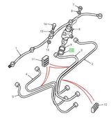 Sealing Washer Injector Pipe