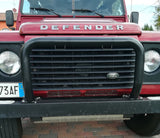 Nudge bar (a bar / a frame) for off-roading land rover defenders