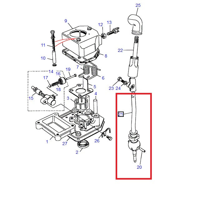 Lever - Transmission Gear Shift