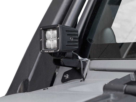 Jeep Wrangler JK/JKU Windshield Spot Light Brackets