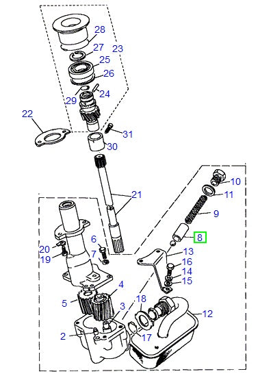 Plunger - Oil Pump