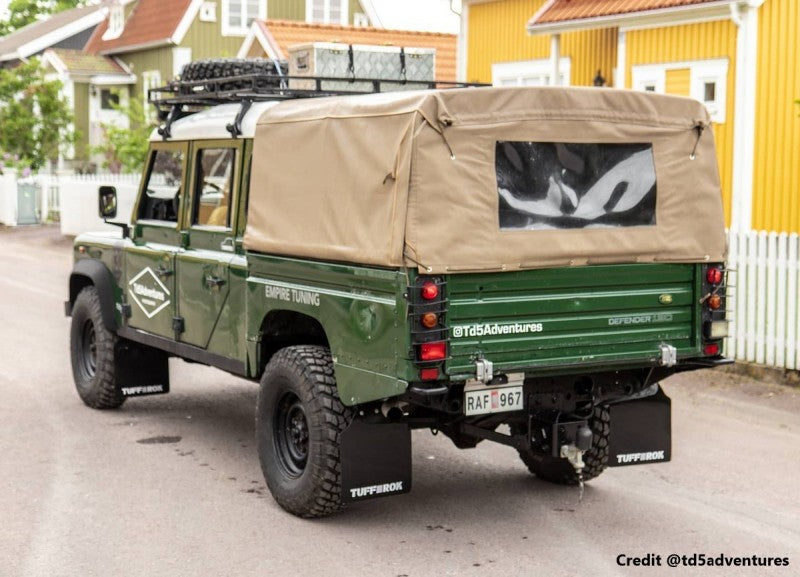 130 HICH CAPACITY HOOD SAND CANVAS - Shown in Stayfast