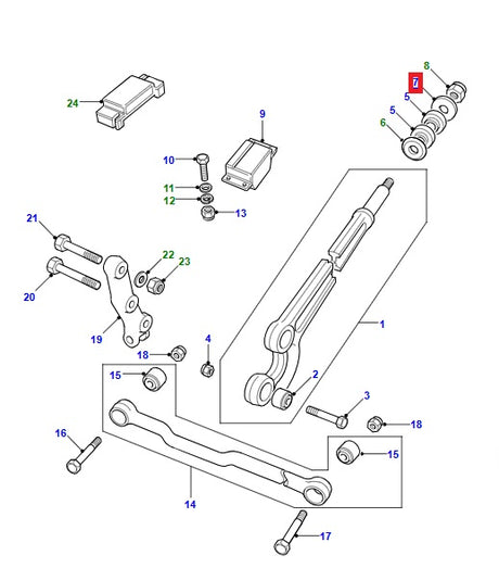 Flat Washer - Front Radius Arm - ALLMAKES