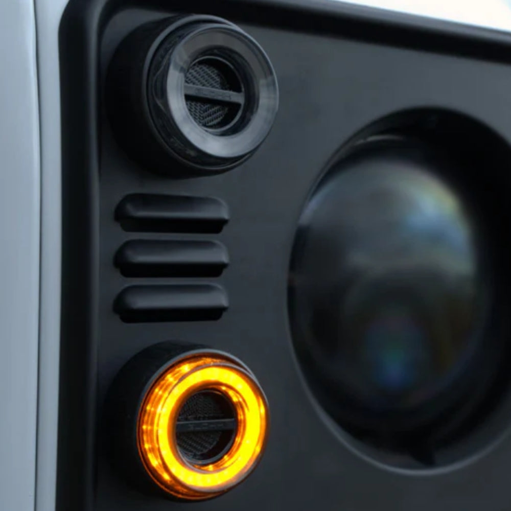 GL-2 Front LED Front Light Kit - Complete Set (2 left & 2 right) - Clear Lens - GLOHH