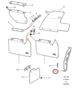 Rear Mudflap Bracket - Right Hand Side - ALLMAKES
