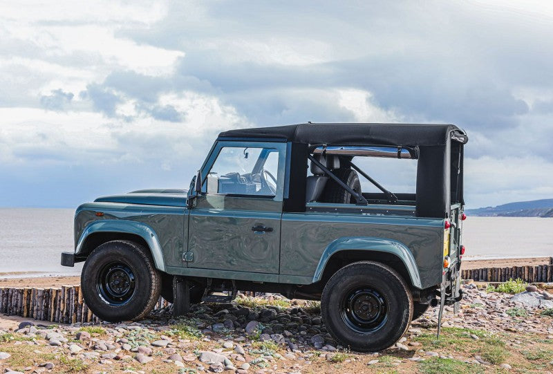 STAYFAST Tarp - Black Color - With Side and Rear Windows - EXMOOR TRIM