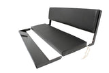 LWB Rear Seat Bench - Black Vinyl - Length 1200mm - ALLMAKES