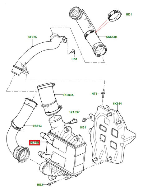 Cooler Engine Change Air - BEHR