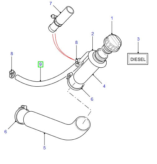 Hose - connecting