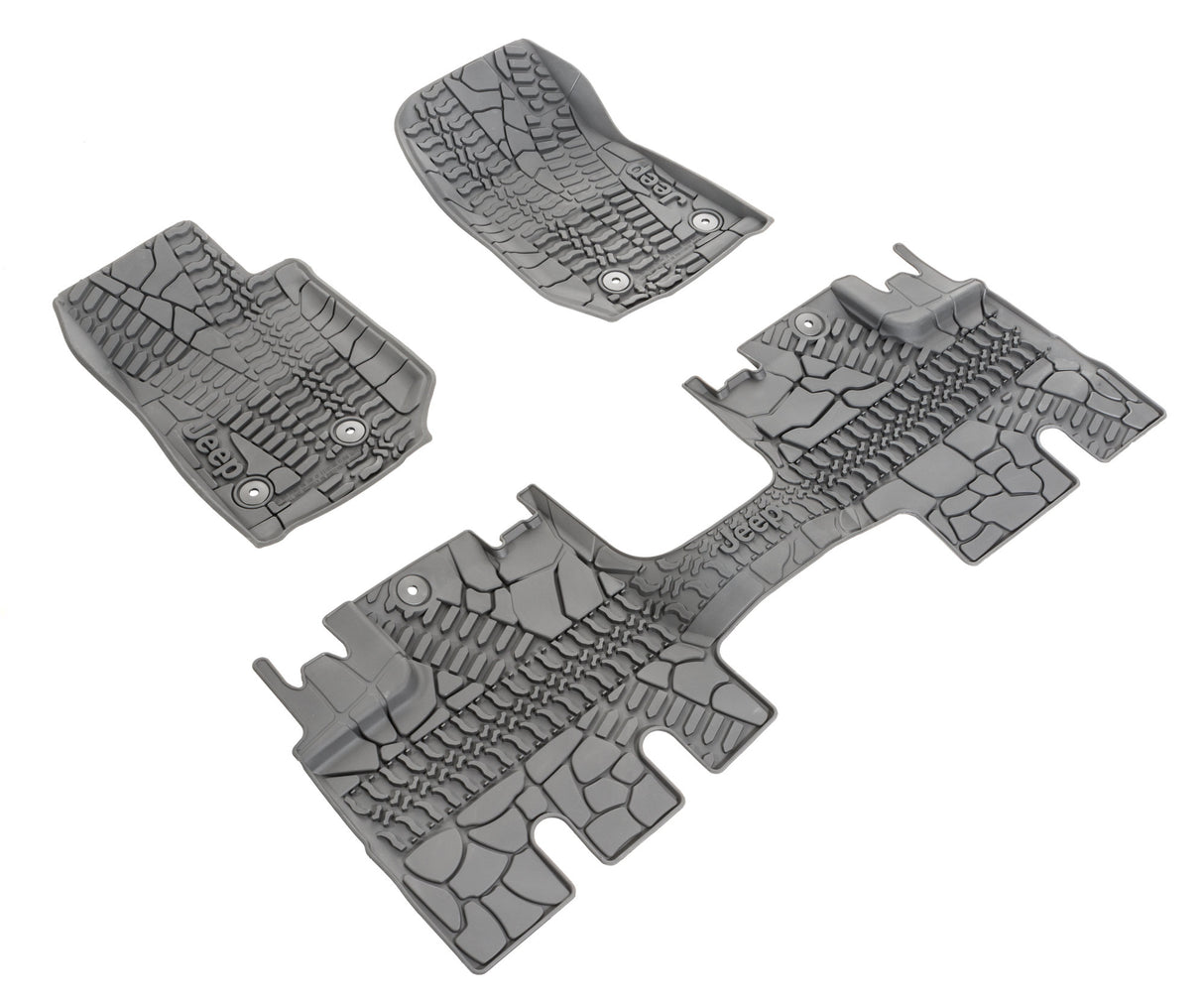 Rubber mat set