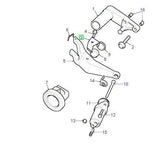 Clutch Release Pivot Clip - Price Per Unit