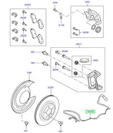 Wire Brake Pad Wear