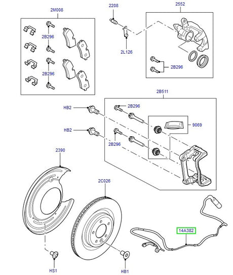 Wire Brake Pad Wear