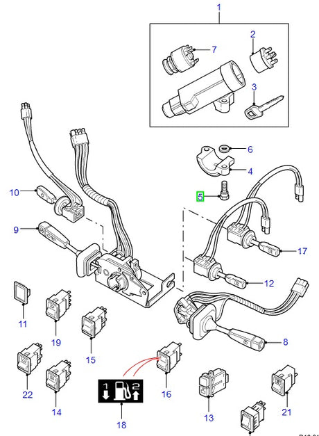 Sheer Bolt for Steering - EUROSPARE