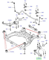 Arm - front suspension - lh