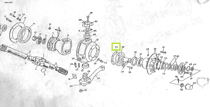 Gasket Swivel Housing