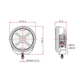 Long Range Headlight - LED - 80W - Dynamic 7” - AG PARTS