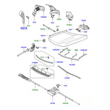 Bonnet Release Handle - GENUINE LAND ROVER