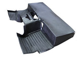 Floor panel - Front - 2 pieces - Black - EXMOOR TRIM