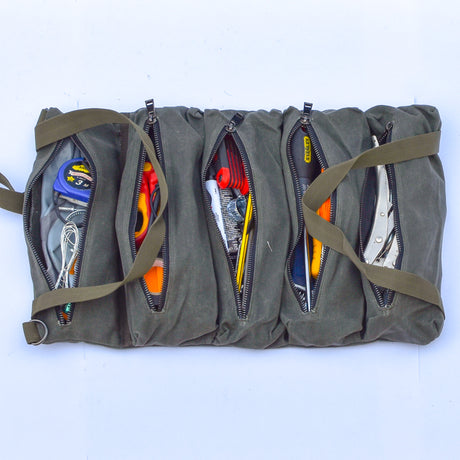 Canvas Tool Bag - Sand Color - SEÑORBARBO