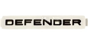 "DEFENDER" Rear Logo - Gloss Black - AG PARTS