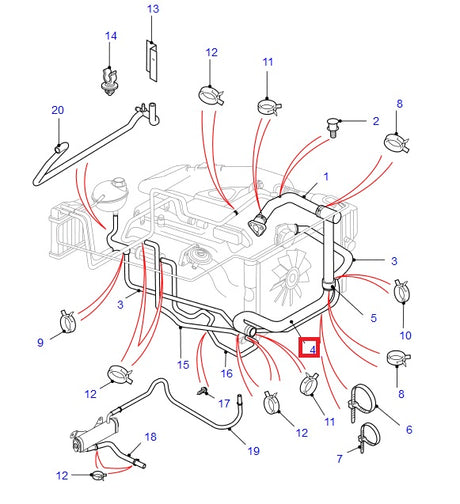 Lower Flexible Tube Cooling