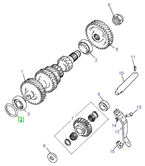 SHIM 2,35mm - Gearbox