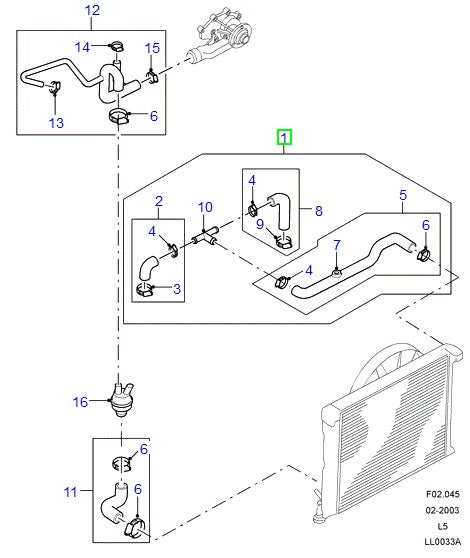 Top Hose - EUROSPARE