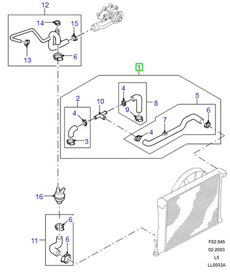 Top Hose - EUROSPARE