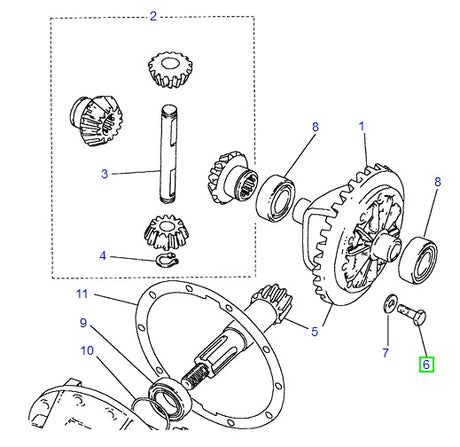 Bolt (3/8 UNF X 1.1/8)