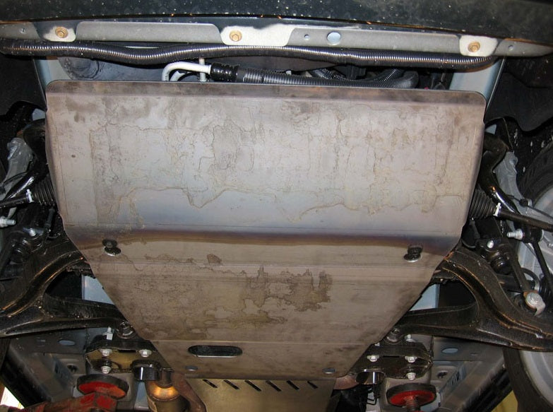 Engine bay skid plate steel 2,5mm