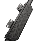 Side Steps - Black Shadow - Checkered Sheet Finish - URBAN