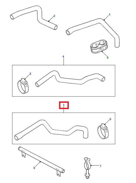Heater Hose Inlet
