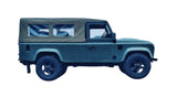 Full canvas - Side and Rear Windows - KHAKI Color - EXMOOR TRIM