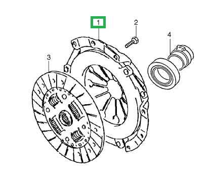 Clutch cover
