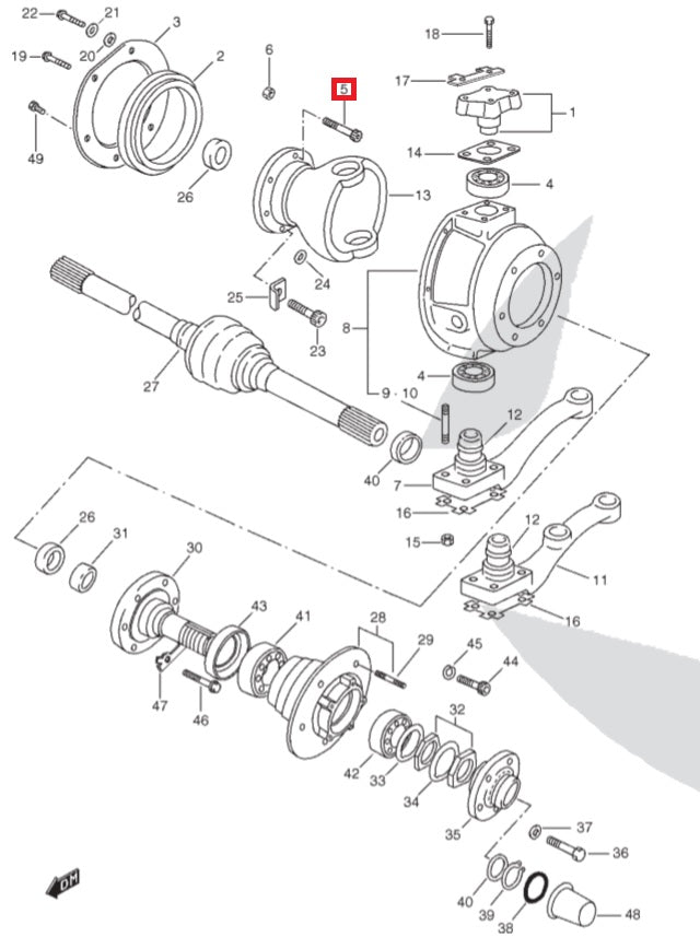 Screw Housing Bearing