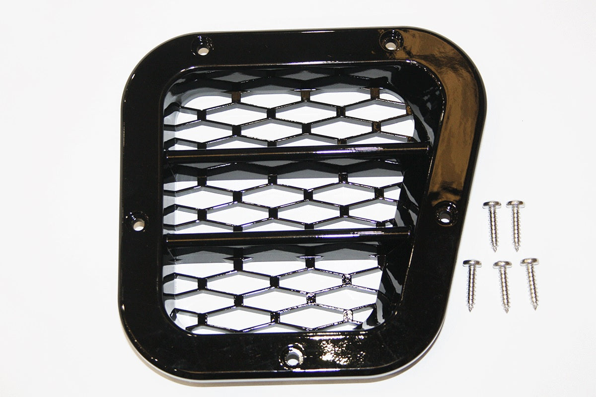 Sport RH Side Wing Vent Grille Fits Defender - Gloss Finish