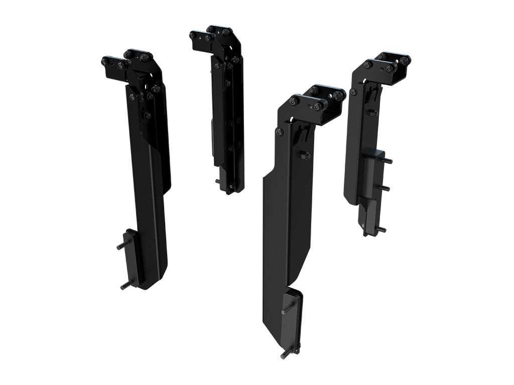 Ford Ranger T6 Double Cab Pro Bed Mounting Brackets