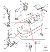 Mounting Rubber Fuel Tank