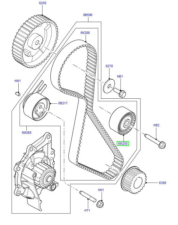 Idler Timing Belt