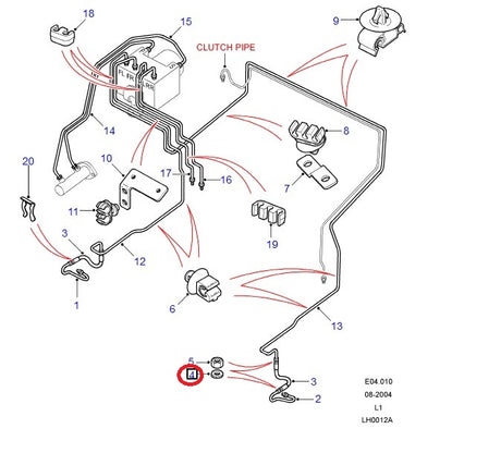 Lock Washer - Brake Hose - ALLMAKES
