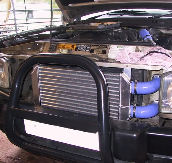 Intercooler Kit with Blue Hoses - ALLISPORT
