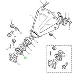 Differential oil seal mud shield - Front and Rear - AG PARTS