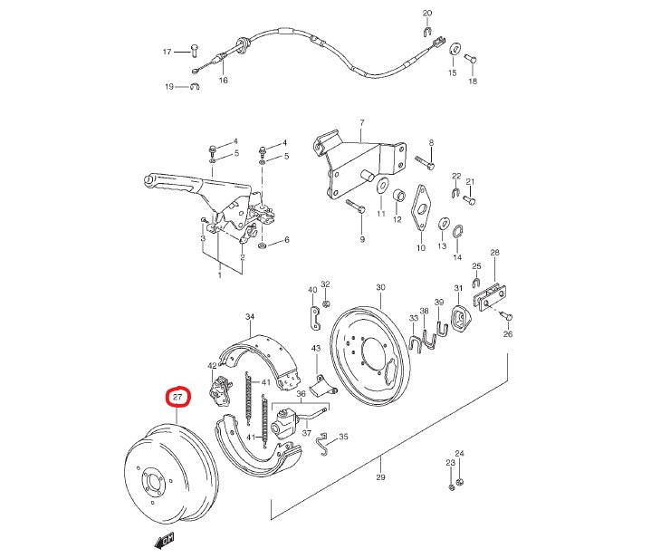 Hand Brake Drum