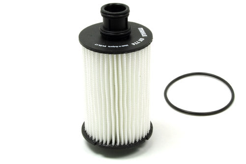 Oil filter element -d4 -5.0v8 pet na-rr l322 -rrs10-13 -5.0v8pet na/sc - MAHLE