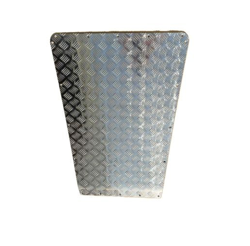 Defender tdi 3mm bonnet protector (c/sunk & s/s fittings)