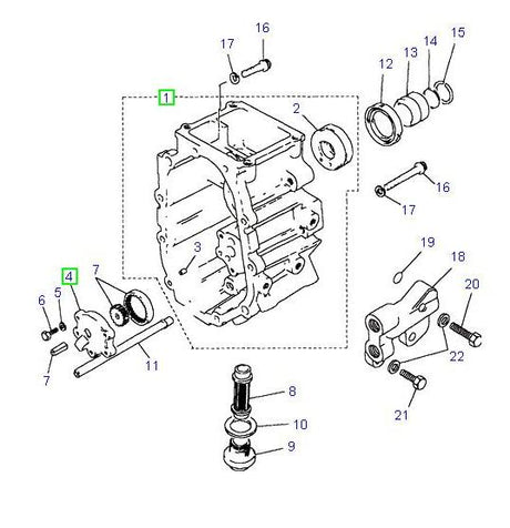 Oil Pump Body Gearbox