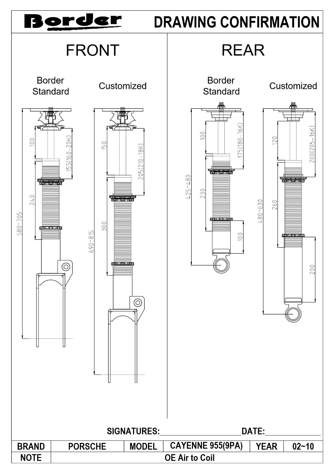 Kit Border's Long Travel Coilovers