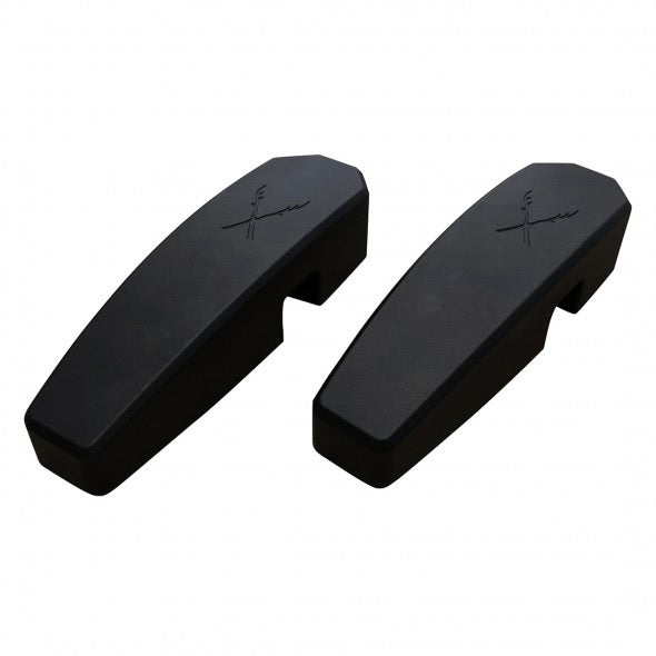 Front Windscreen Hinges - Pair - Black - EXMOOR TRIM